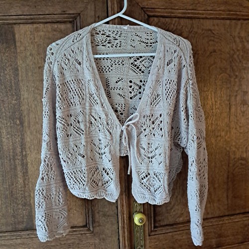 Strickjacke only beige - gr.m,