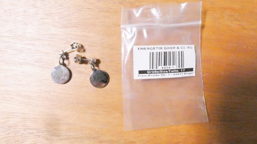 Silberne energetix ohrstecker - silberne,