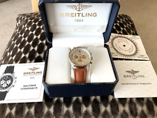 Breitling Navitimer Cosmonaute Edelstahl/Goldgelb B12019