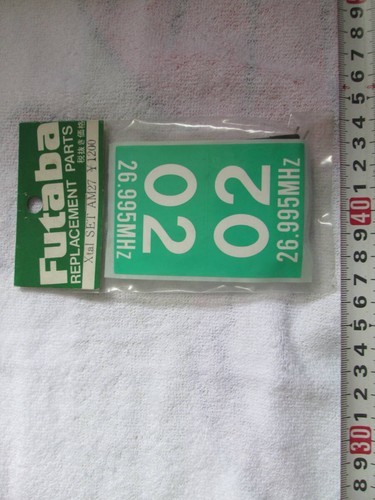 Futaba crystal 27mhz tx - rc,