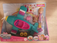 Barbie Chelsea mir Flugzeug