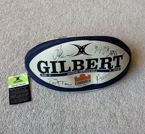 Signierter edinburgh rugby - edinburgh,