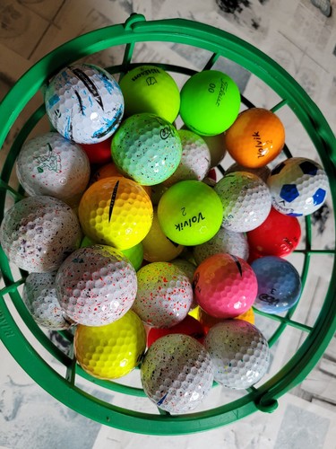 Golfbälle bunte - 50,