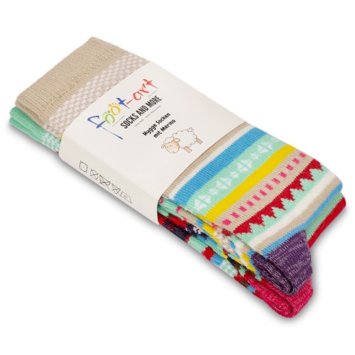 Paar hygge merinosocke - 2,