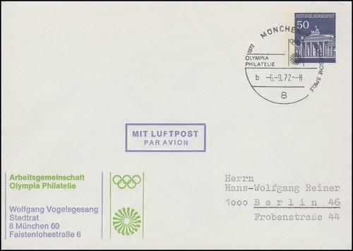 Ag olympia philatelie - pu,