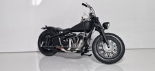 Indian Bobber Schwarz. Maisto 1:10 Umbau.