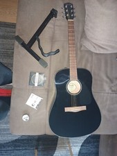 Gitarre Fender, Black Western, CD 60 Dread 3V , NUR ABHOLUNG