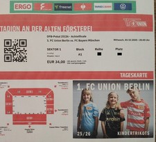 E-TICKET DFB Pokal 3.12.2025