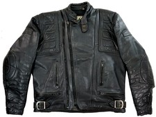 BELSTAFF Outlaw UK Biker Harley Motorrad Lederjacke 56 XL