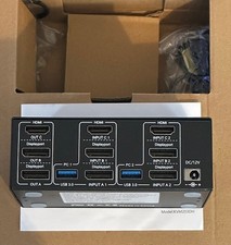 KVM Switch Triple Monitor 2
