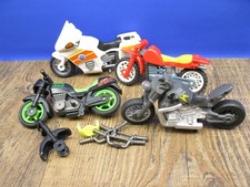 Konvolut Motorrad Ersatzteile Racing City Playmobil G13