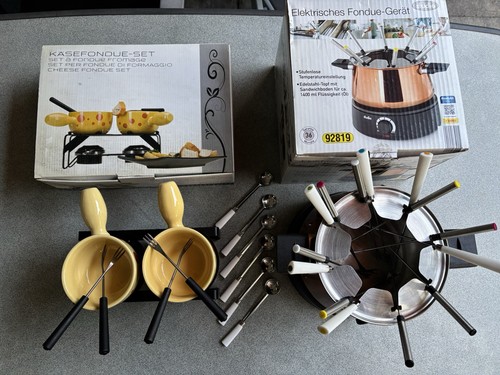 Fondue set paket - fondue,