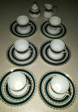 NEU ♥ MELITTA VERONA Kaffeeservice Gold komplett 6x Gedecke Milch Zucker 20 tlg.