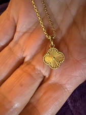 18k gold kette mit - 18k,