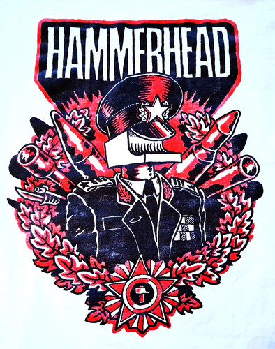 Hammerhead bandshirt rote - hammerhead,