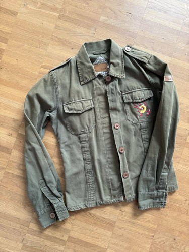 Olivfarbene pepe jeans jacke - pepe,