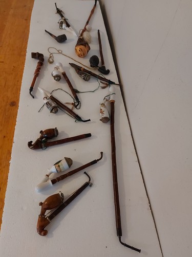 Pfeifen konvolut 12stück - pfeifen,