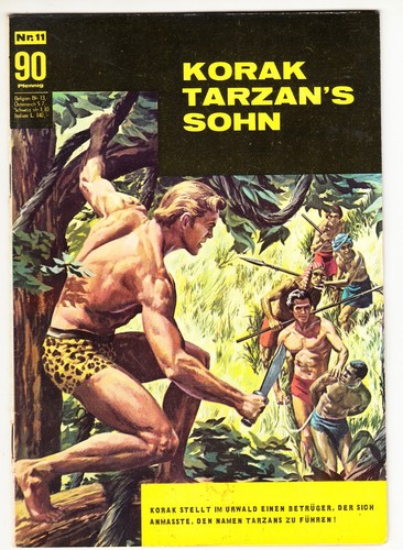 Korak tarzans sohn 11 - korak, nr.