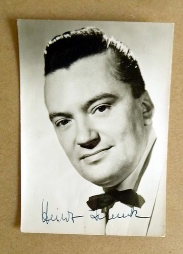 Heinz schenk signierte - heinz,