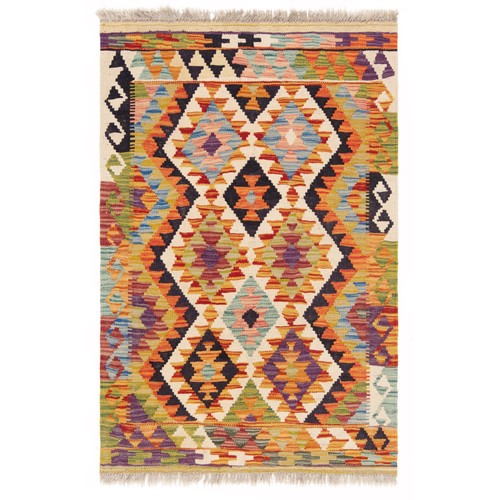Kelim afghan 117x78 - kelim,