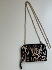 Victoria’s Secret Geldbörse Handytasche Leo Print  abnehmbare Schulterkette