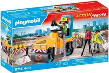 PLAYMOBIL 71751 Straßenbaustelle