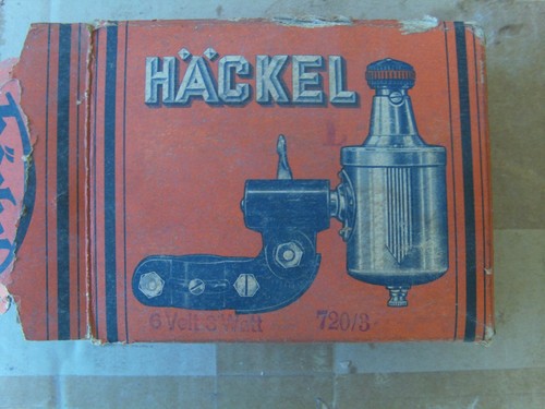 Häckel oldtimer fahrraddynamo - häckel,