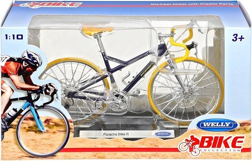 Porsche bike die cast metall - bike,
