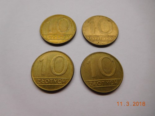 Zlotych 1989 1990 - zlotych, (messing)