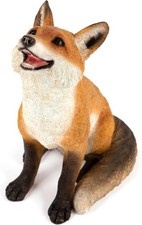 Tierfigur Fuchs sitzend, Deko