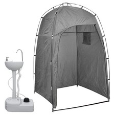 Tragbare campingtoilette mit - tragbare,