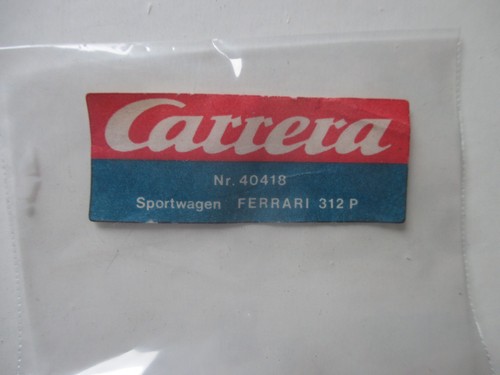 Carrera universal 132 etikett - universal,