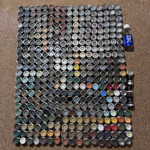 378 modellbaufarben konvolut - modellbaufarben,