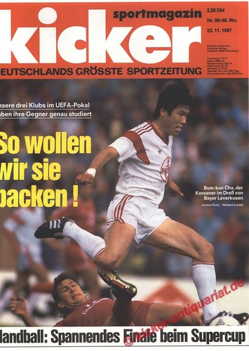 Kicker sportmagazin 96 - sportmagazin, nr.