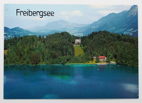 Postkarte oberstdorf - postkarte, ak