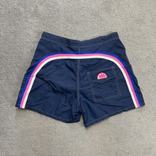 SUNDEK Herren USA Badehose Shorts Gr M Beach Surf Boxer Badeshorts 30820 Blau