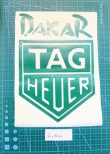 Dakar tag heuer stickers - tag,