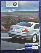BMW 3er E46 Coupe, Prospekt 1.2003 Modelle: 318Ci, 320Ci, 325Ci, 330 Ci, 330Cd