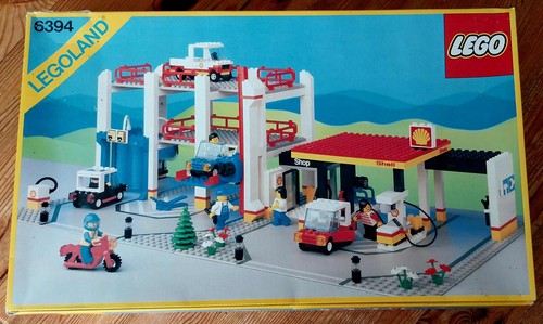Legoland 6394 shell tankstelle - 6394,