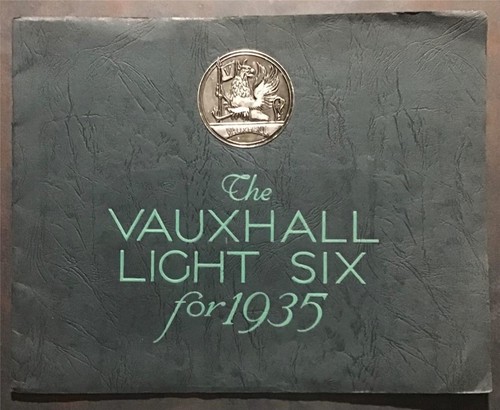 Vauxhall light six auto - vauxhall,