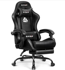 N-GEN Gaming Chair w/ Footrest