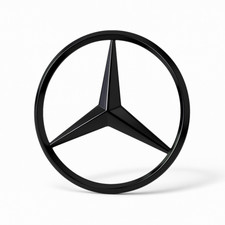 Mercedes-Benz ML GLE GLC Heckklappen Stern A1668170016 Emblem Schwarz Hochglanz