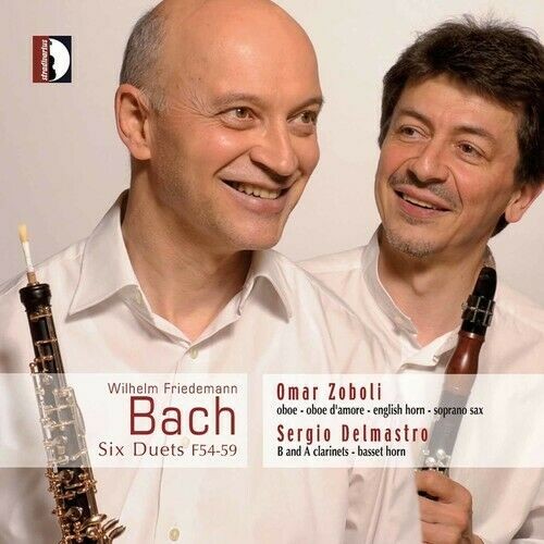 Bach six duets f5459 cd - wf,