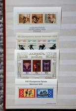 Briefmarken-Steckalbum mit 58