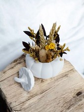 Herbstdeko Trockenblumen | Gesteck Herbst