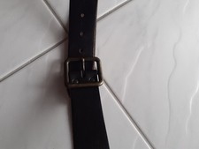 Damen - Mädchen - Gürtel - dunkelbraun - echt Leder - BW 75