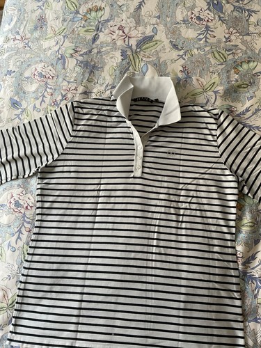 Jette poloshirt blau weiß - jette, poloshirt,