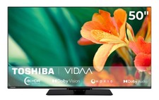 Toshiba Fernseher 50 Zoll Smart TV VIDAA 4K UHD TV HDR Dolby Vision Triple-Tuner
