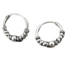 Bali Creolen Ohrring Ohrringe