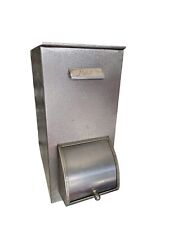 1 ANTIKE / ALTE GASTRONOMIE VORRATSBEHÄLTER MEHL METALL